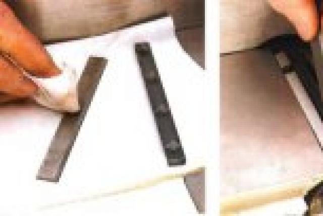 Угол заточки ножа – самая важная его характеристика Как правильно выставить строгальные ножи