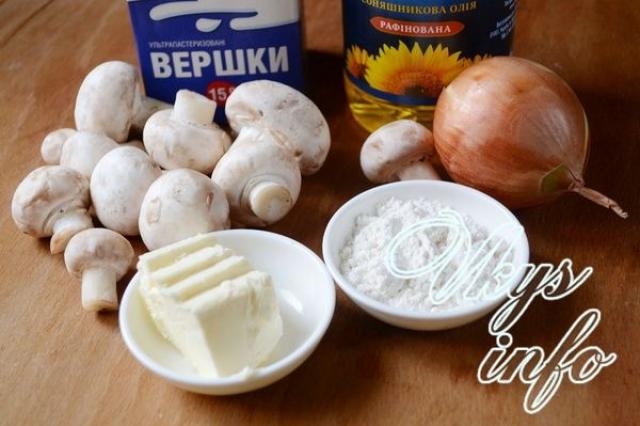 Сливочный соус с грибами — лучшие рецепты