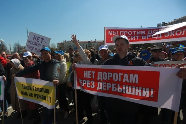 Новый митинг против строительства дороги пройдет сегодня в Казани