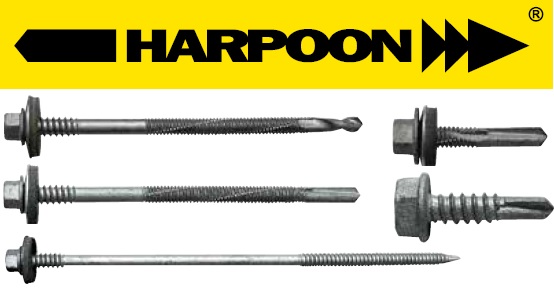 Область применения крепежных изделий HARPOON