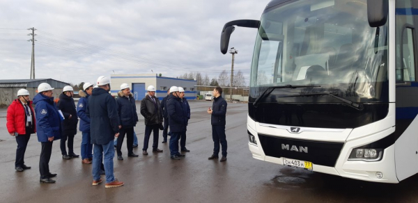 Первый туристический автобус MAN Lion’s Coach отгружен для Госкорпорации «Росатом»