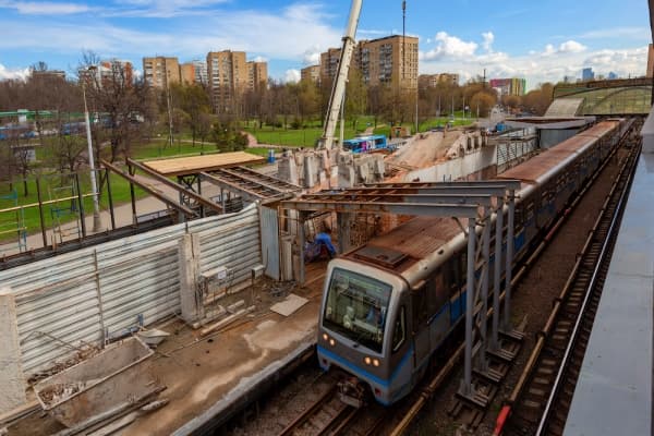 В связи с реконструкцией Филевской линии движение на западе Москвы ограничат с 6 по 8 июня