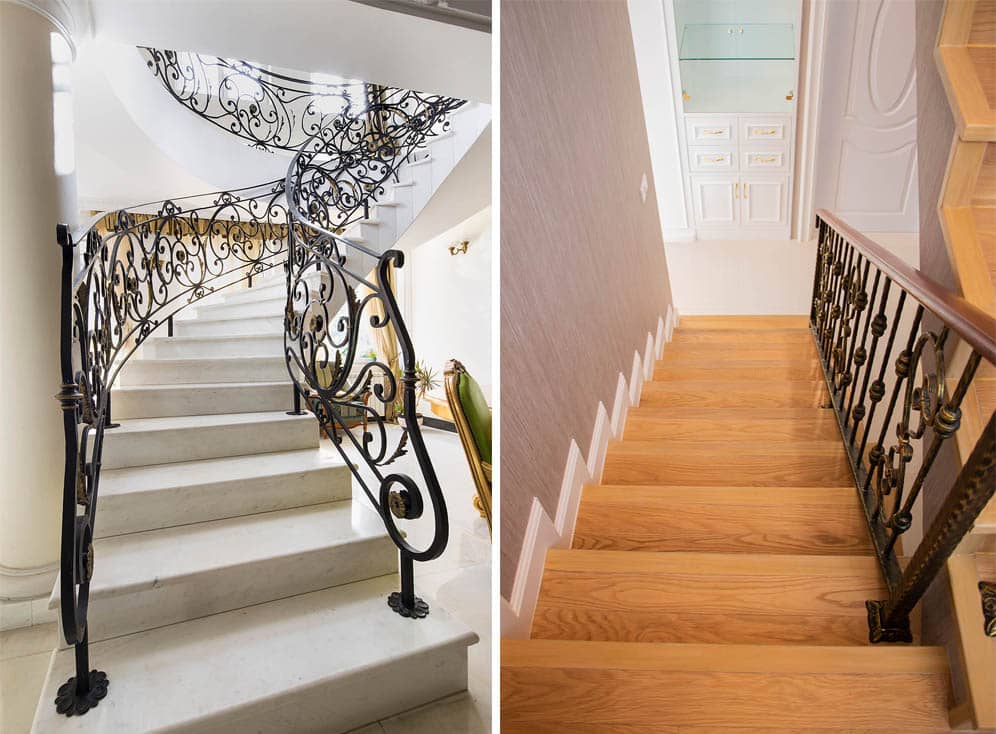 Кованые перила в интерьере: сочетание с различными стилями архитектуры Кованые перила в интерьере: сочетание с различными стилями архитектуры